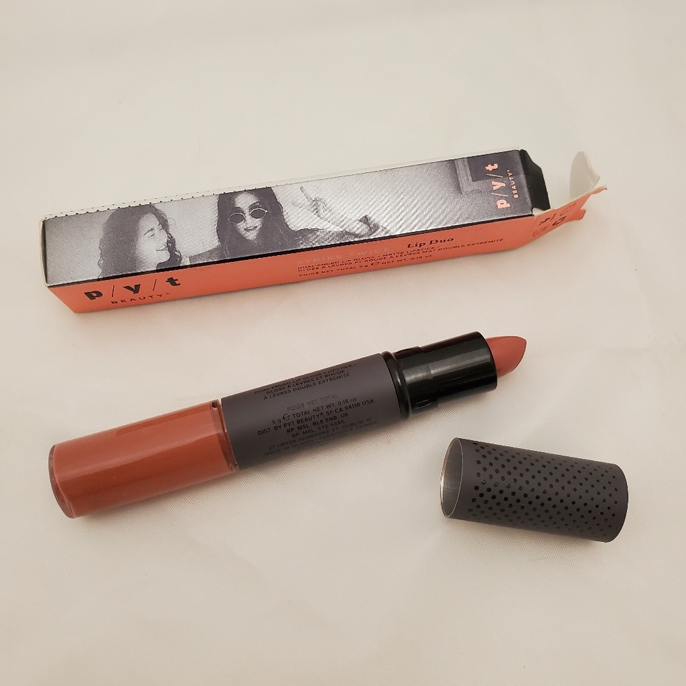 p/y/t Beauty Strike Twice Lip Duo Bare All